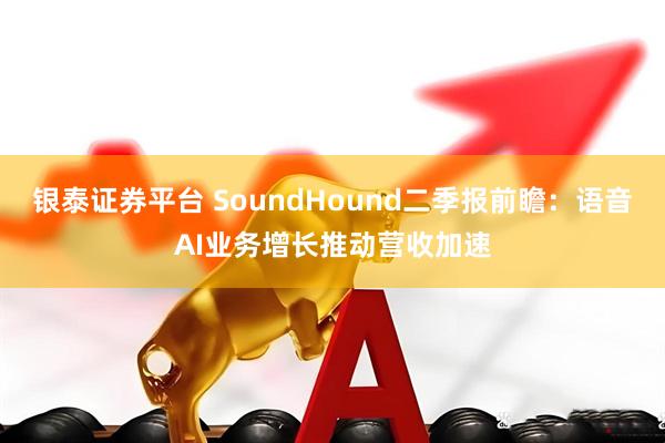 银泰证券平台 SoundHound二季报前瞻：语音AI业务增长推动营收加速