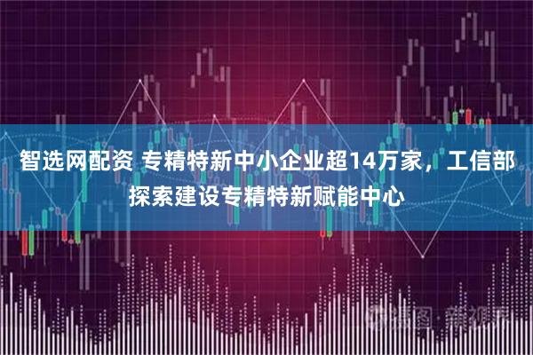 智选网配资 专精特新中小企业超14万家，工信部探索建设专精特新赋能中心