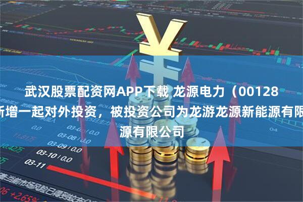 武汉股票配资网APP下载 龙源电力（001289）新增一起对外投资，被投资公司为龙游龙源新能源有限公司
